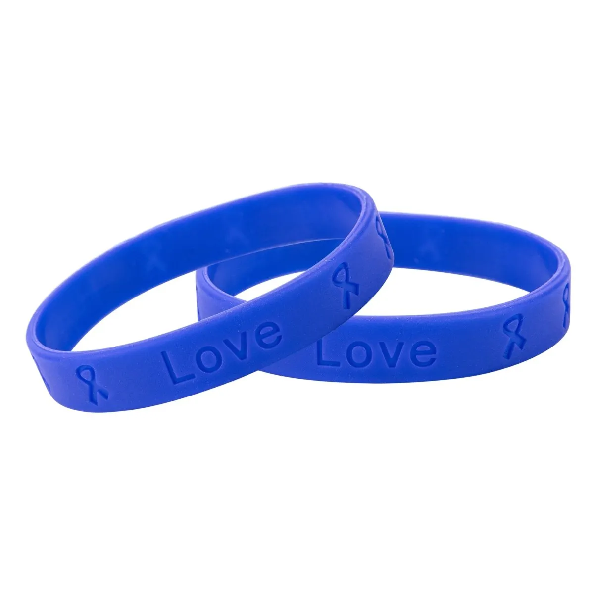 25 Awareness Silicone Bracelets (Pick Your Color/Cause)