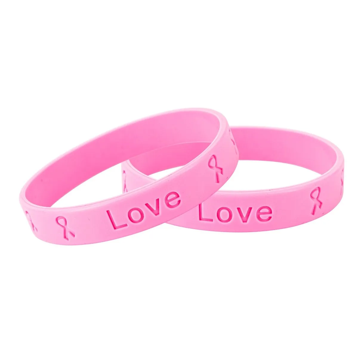 25 Awareness Silicone Bracelets (Pick Your Color/Cause)