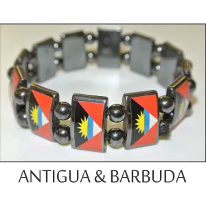 Antigua Barbuda Metal Beads Bracelet