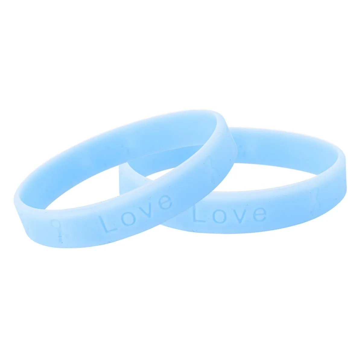 Bechets Disease Light Blue Silicone Bracelet Wristbands