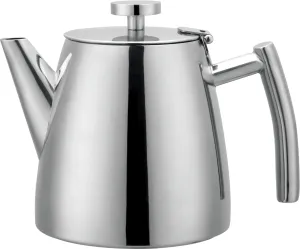 Café Stal Belmont 0.6L Teapot, Double Wall, Mirror