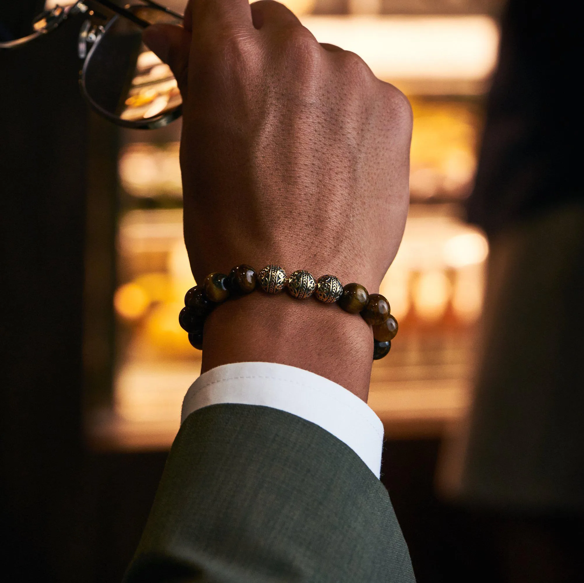 Classic Gold Tiger Eye Bracelet