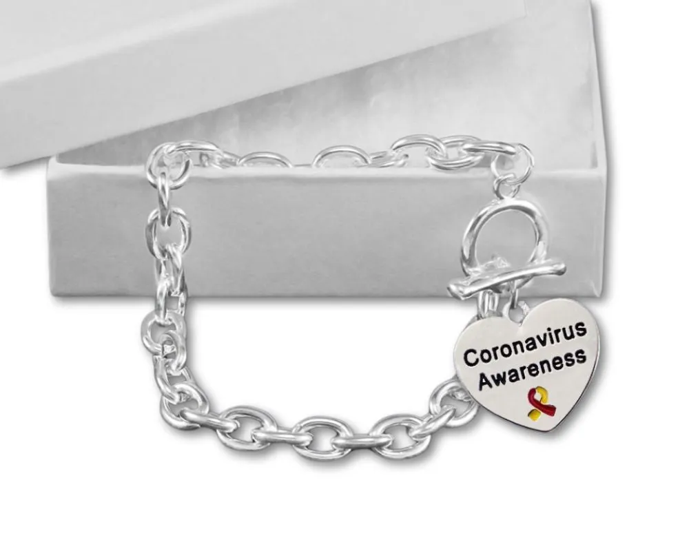 Coronavirus (COVID-19) Awareness Chunky Charm Bracelets