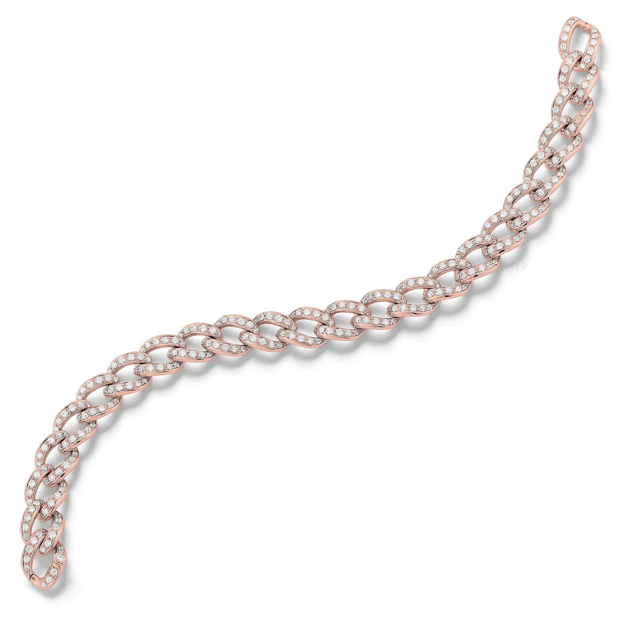 Diamond Woven Link Bracelet