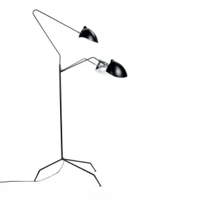 Fly Trap, Floor Lamp, 3 Heads - Inspired by Serge Mouille