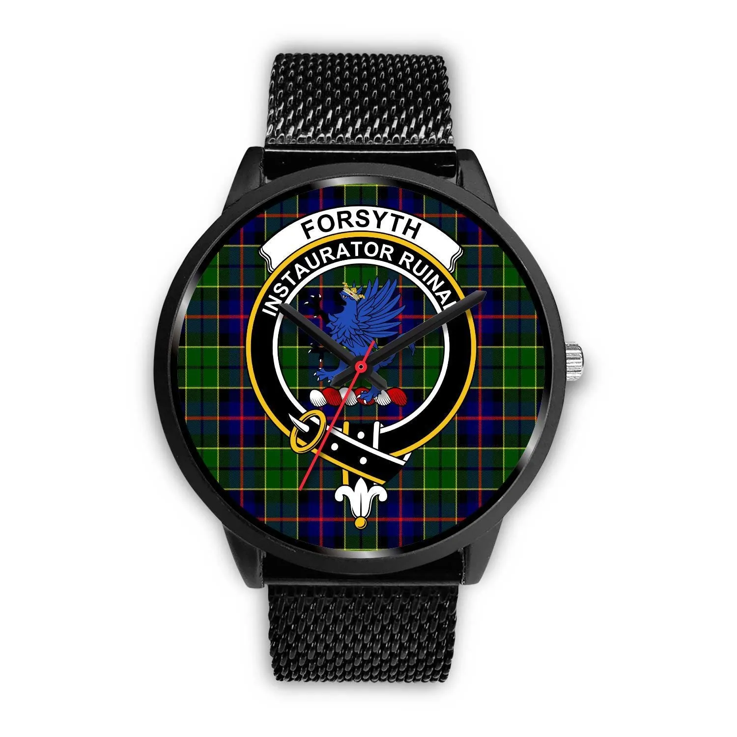 Forsyth Modern Clan Badge Tartan Black Watch