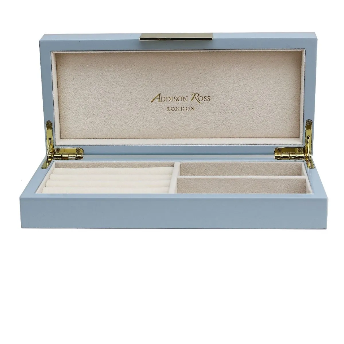 Light Blue Lacquered Jewelry Box