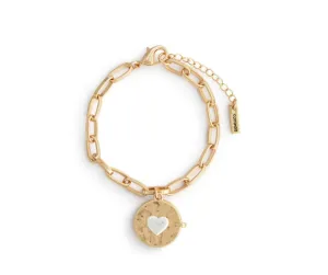 Love you Locket Bracelet - Gold