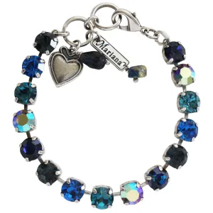 Mariana "Tranquility" Silver Plated Must-Have Everyday Crystal Tennis Bracelet, 4252 207