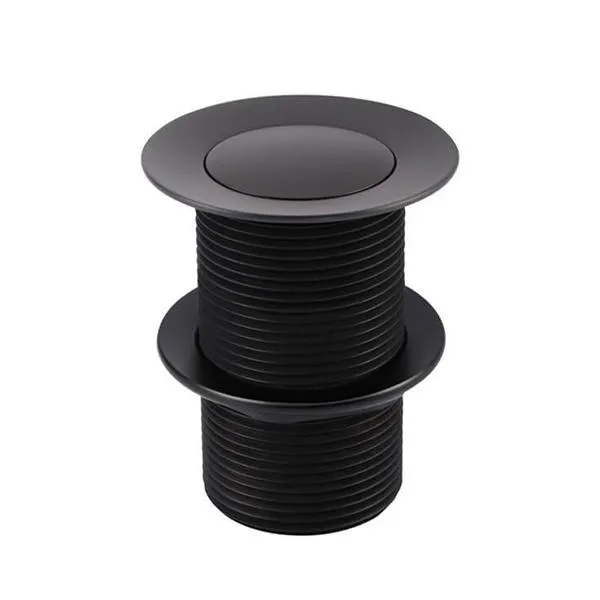 Meir Basin Pop-Up Waste 32mm No Overflow - Matte Black