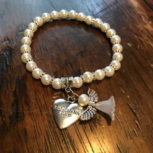 Mother and Daughter Pearl Bracelets