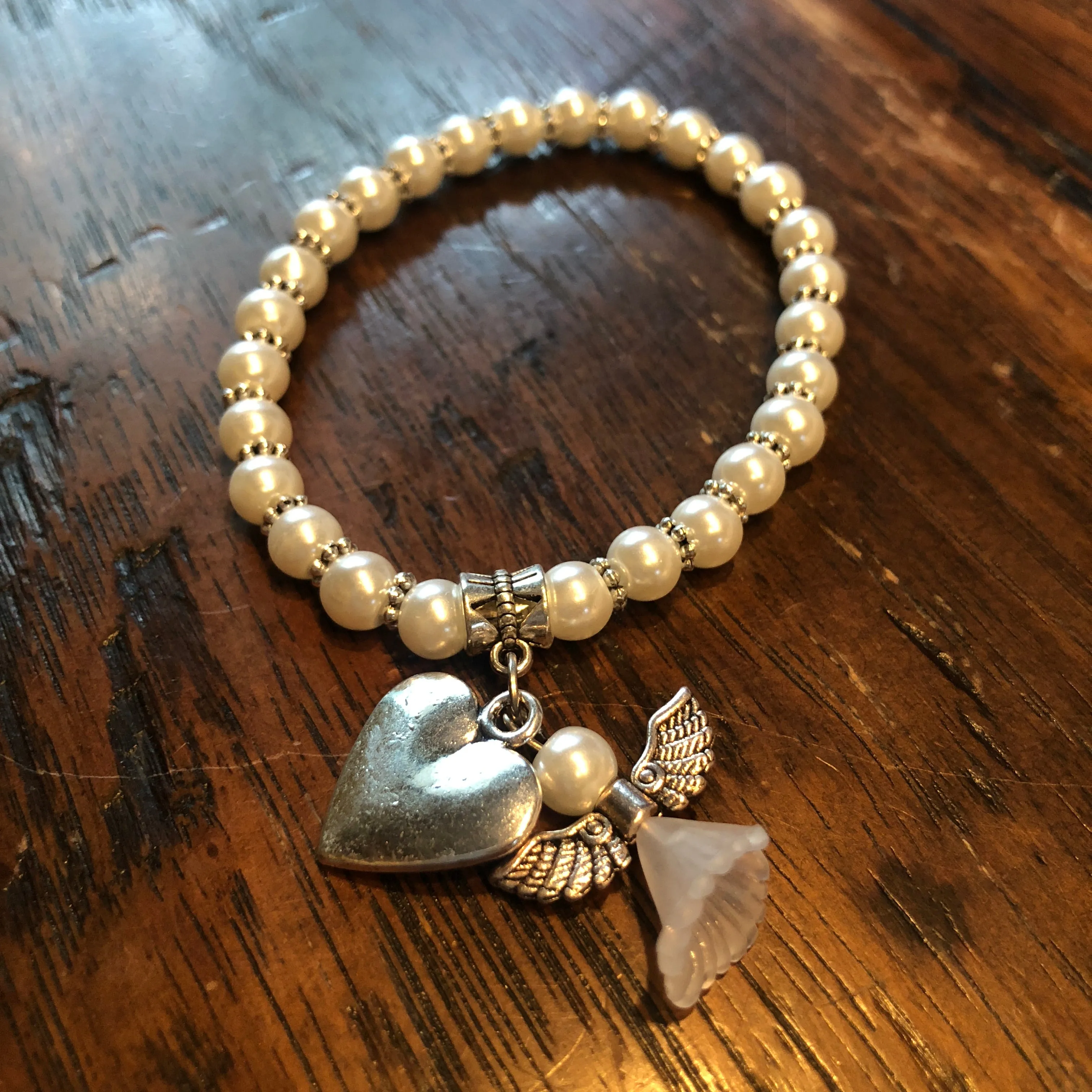 Mother and Daughter Pearl Bracelets