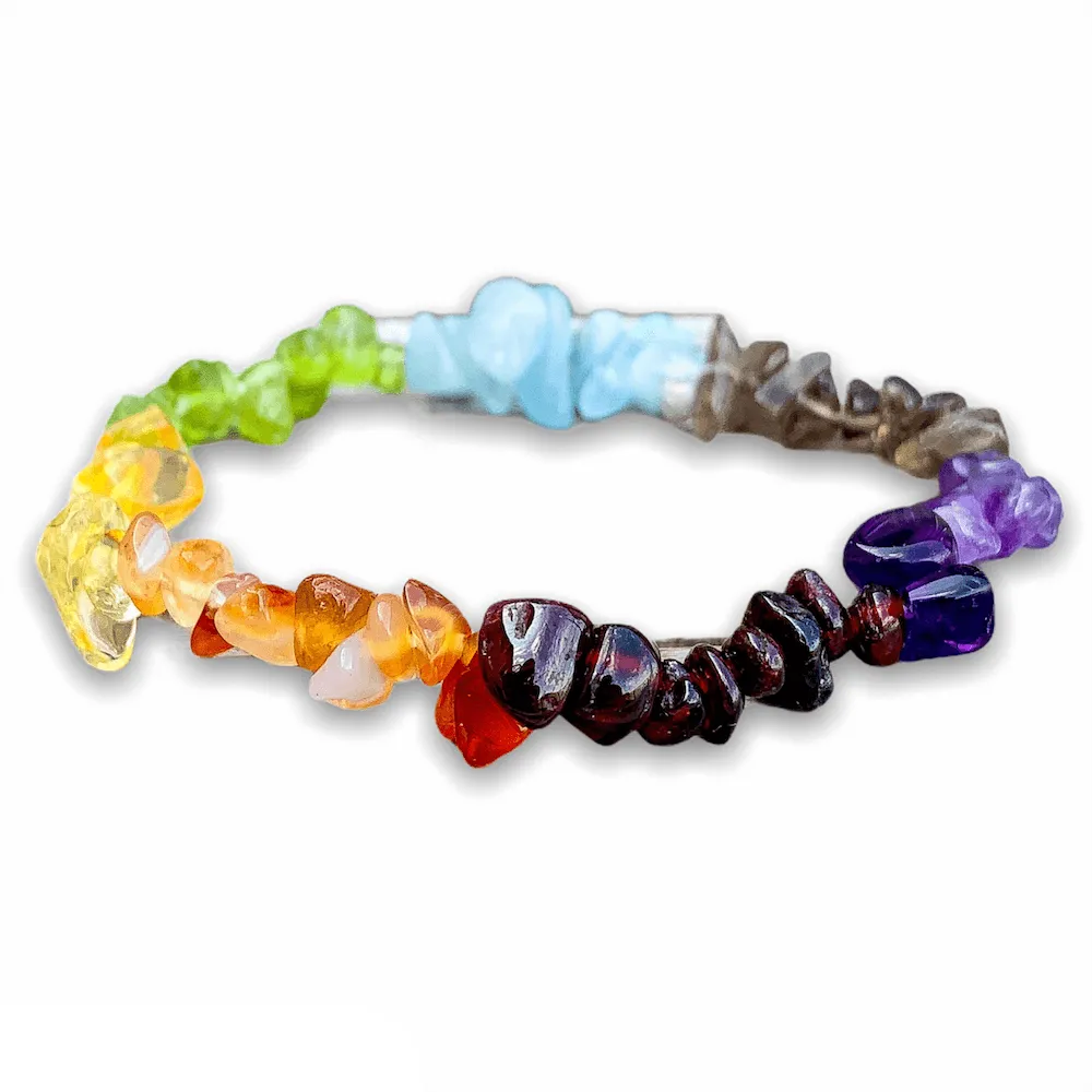 Natural Raw Gemstone Bracelets