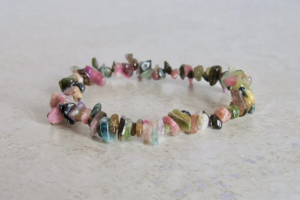 Natural Raw Gemstone Bracelets