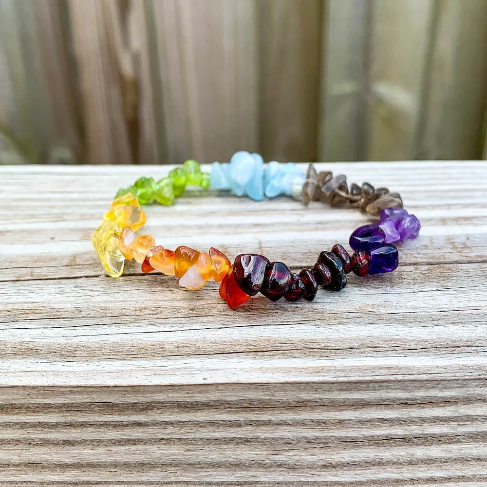 Natural Raw Gemstone Bracelets