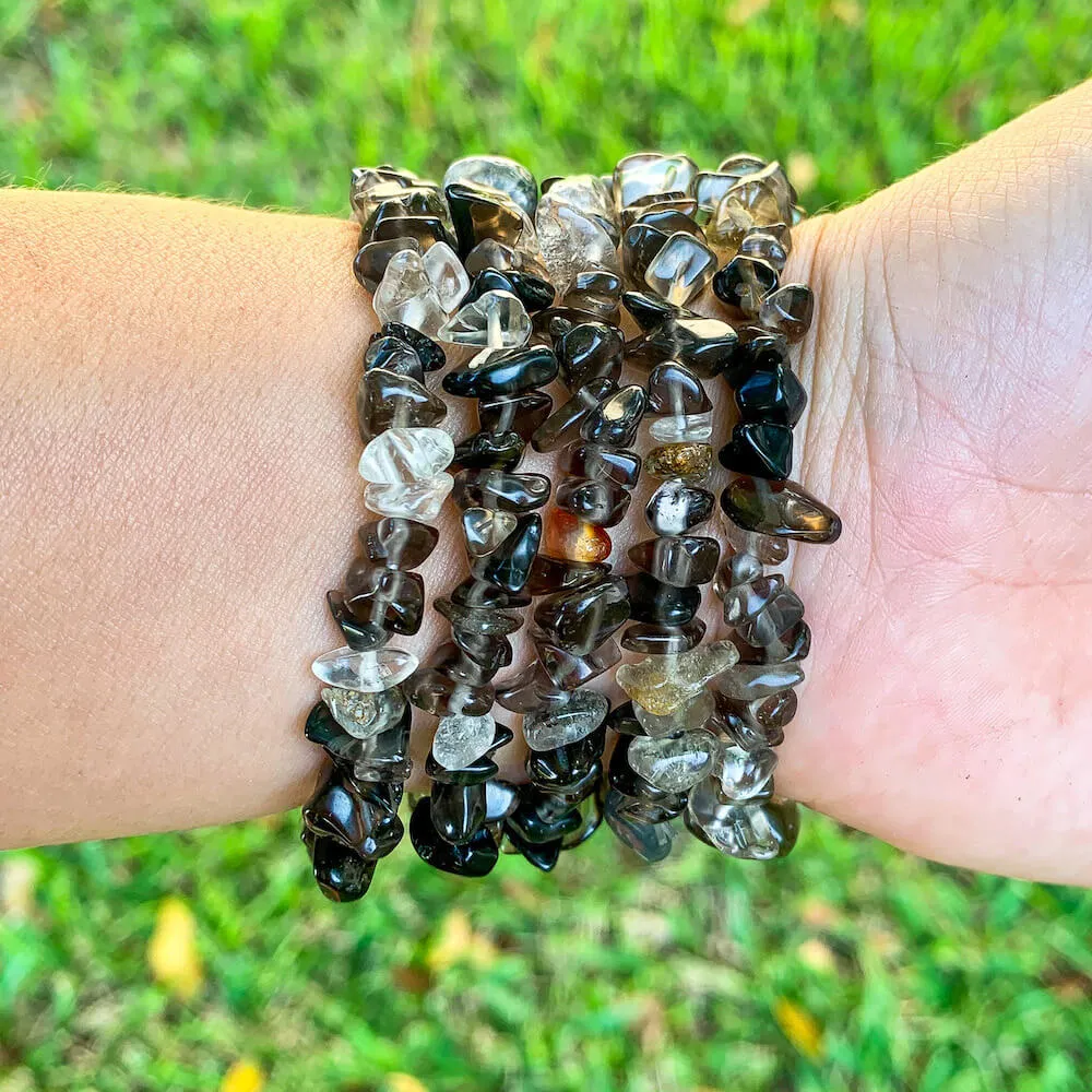 Natural Raw Gemstone Bracelets