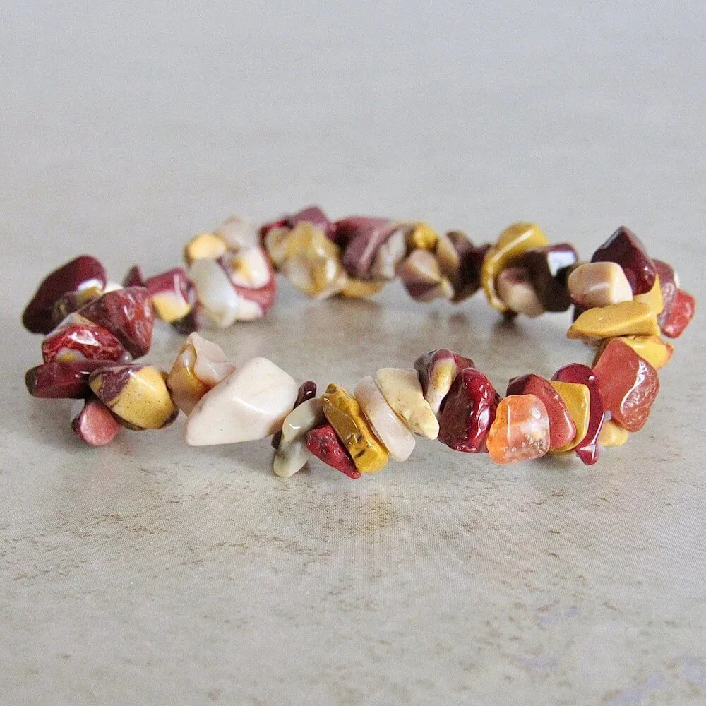 Natural Raw Gemstone Bracelets