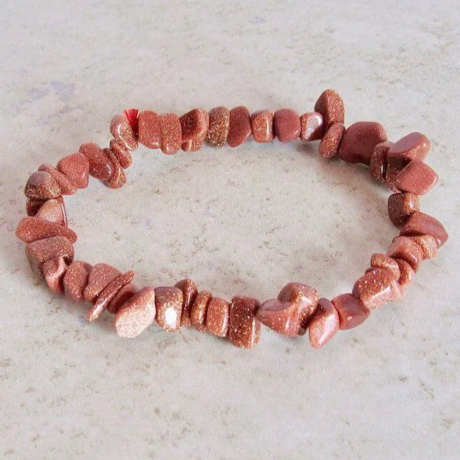 Natural Raw Gemstone Bracelets