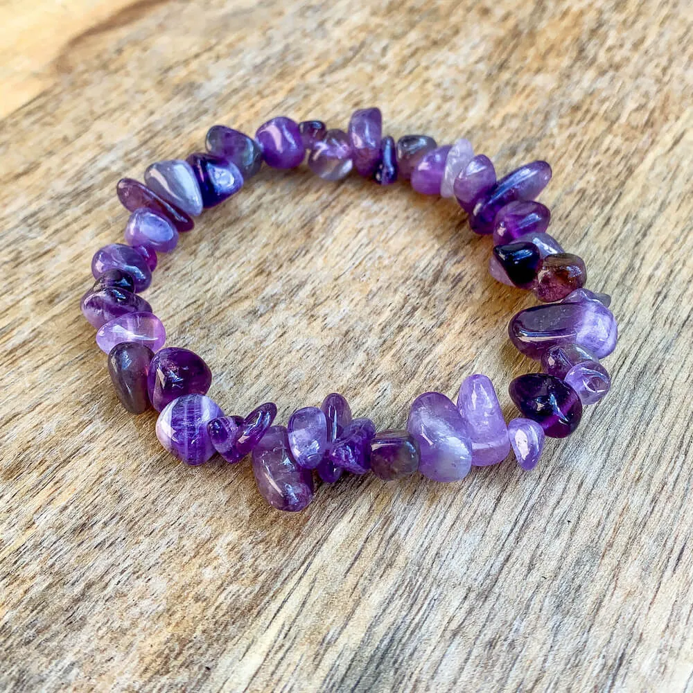 Natural Raw Gemstone Bracelets