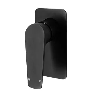 Noir Shower Mixer Matte Black