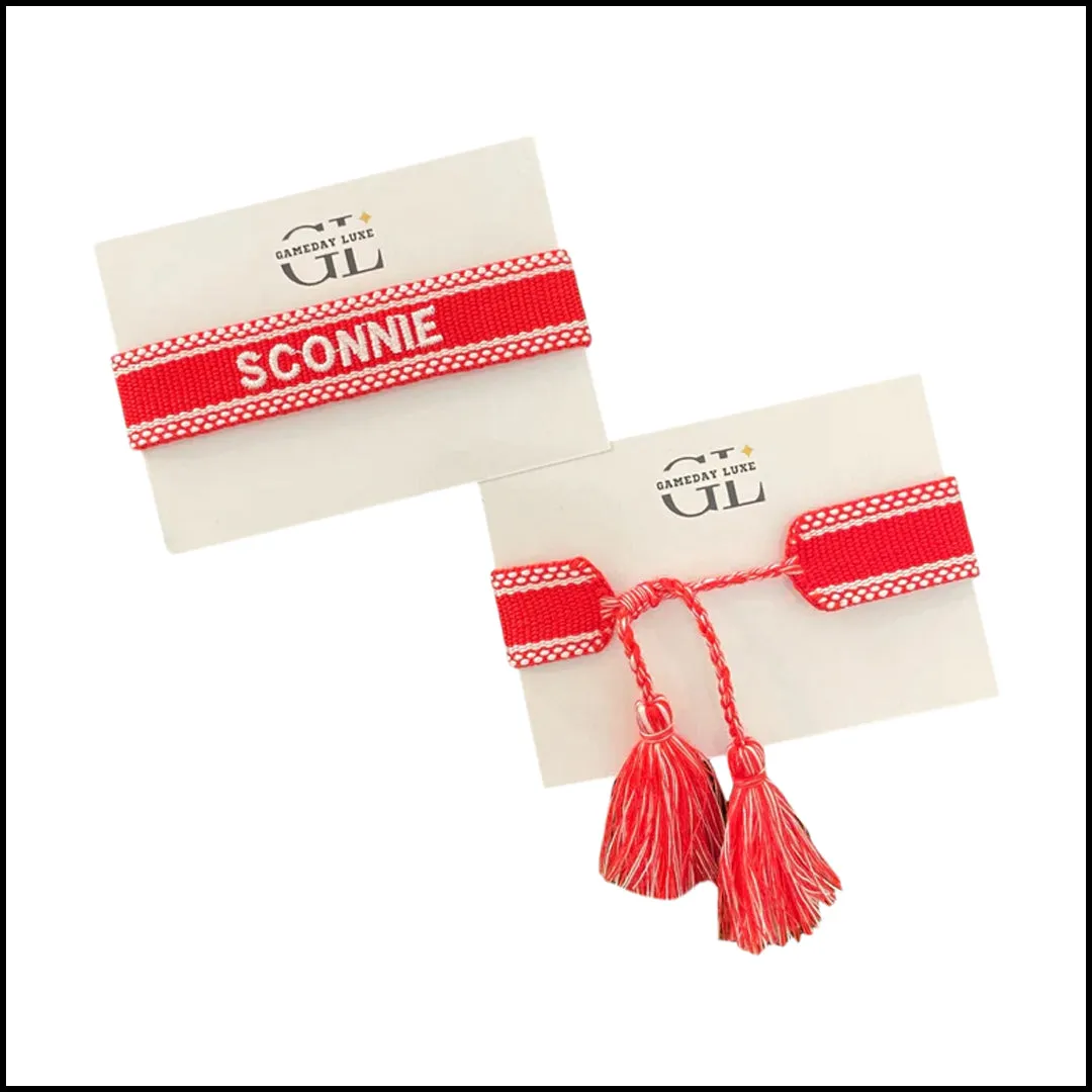 Sconnie Team Tassel Bracelet