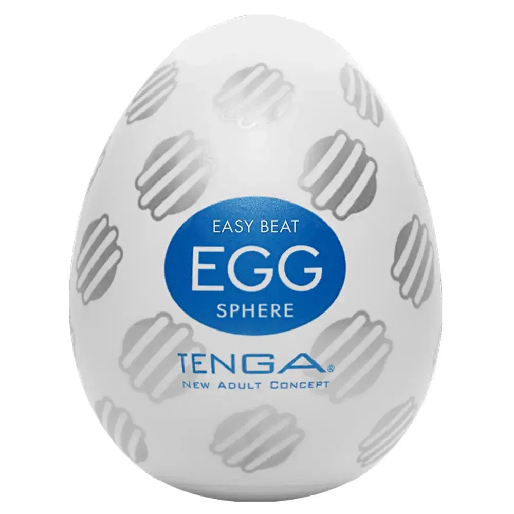 Tenga Sphere Silicone Clear Egg Masturbator